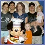 Angie DeRosier & Family