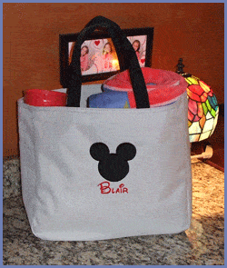 pixie vacations disney tote