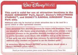 Disney GAC Card