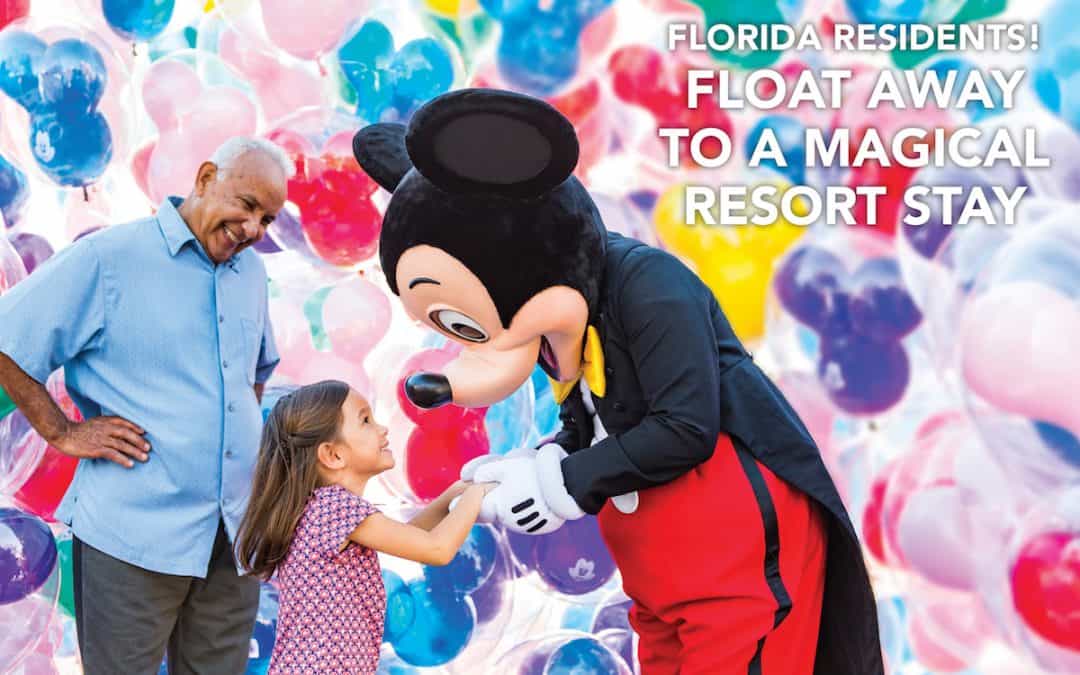 Fl resident discounts to Disney World