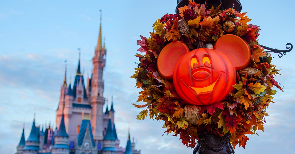 Disney World Halloween party vacation package dates