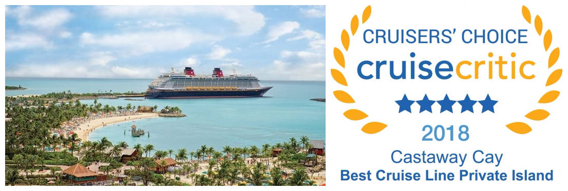 Cruise Critic Names Castaway Cay the Best Cruise Line Private Island