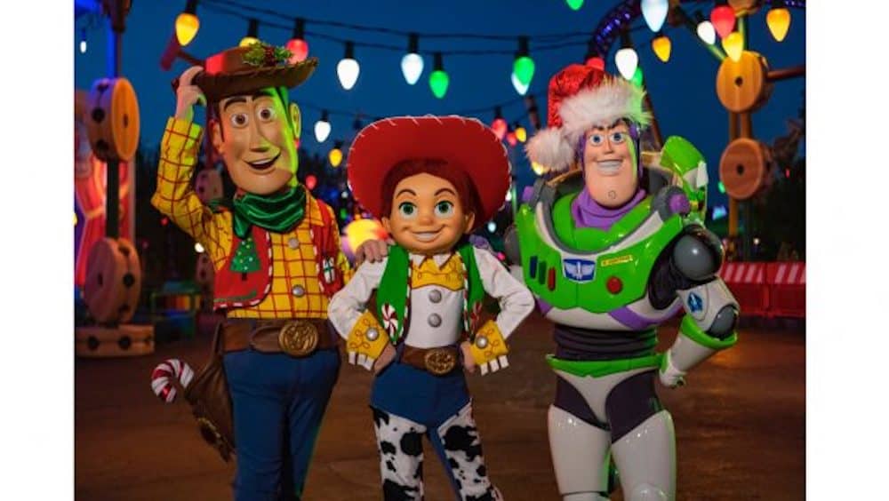 Toy Story Land Dresses up for Christmas