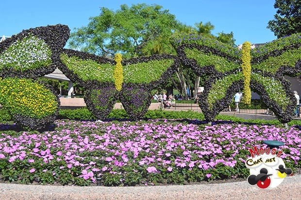 Flower and Garden Festival crowds in May at Disney