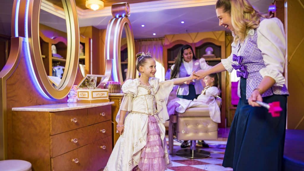 Rapunzel Makeover Debuts at Bibbidi Bobbidi Boutique Aboard Disney Ships