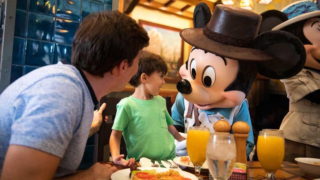 best character dining at Disneyland