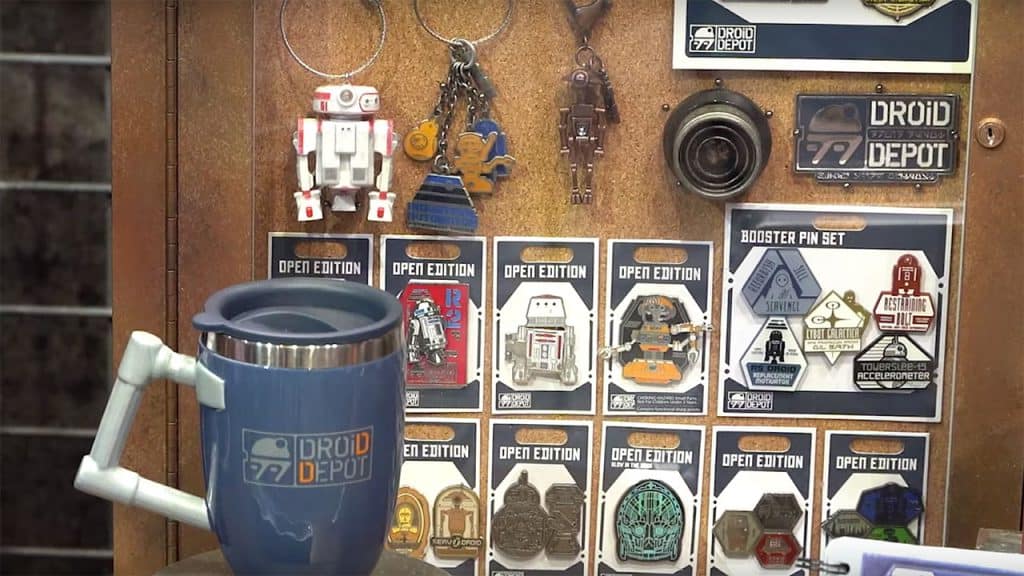 Star wars land store merchandise