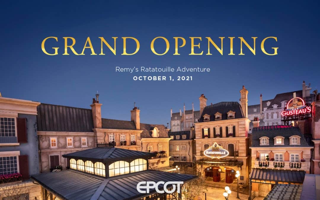 Remy Opens at Epcot Oct. 1 for Disney 50th