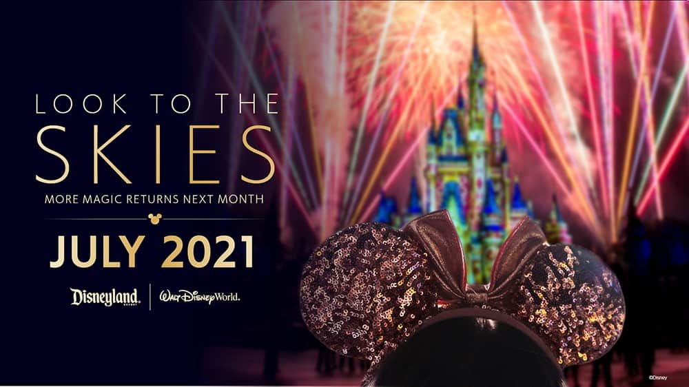 Disney Fireworks dates and times