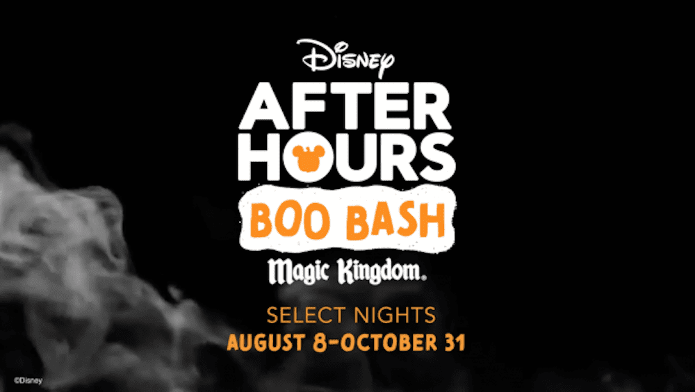 Tickets Now on Sale for Disney Boo Bash!