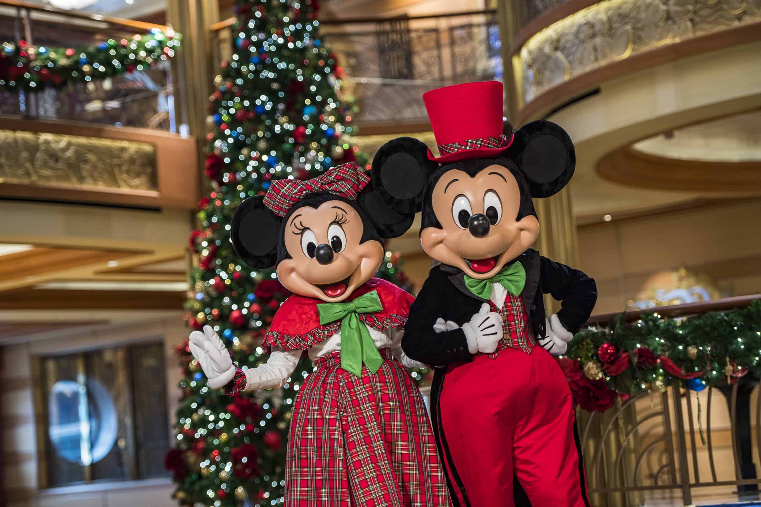 Disney Cruise Line Mickey and Monnie Holiday Dress