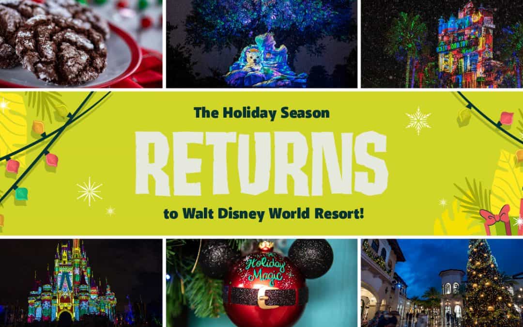 Holidays Return to Walt Disney World