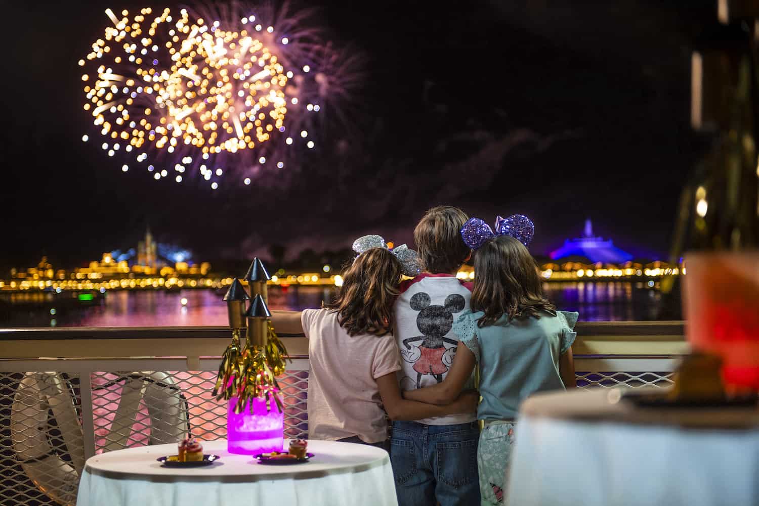 Disney Fairy boat fireworks cruise