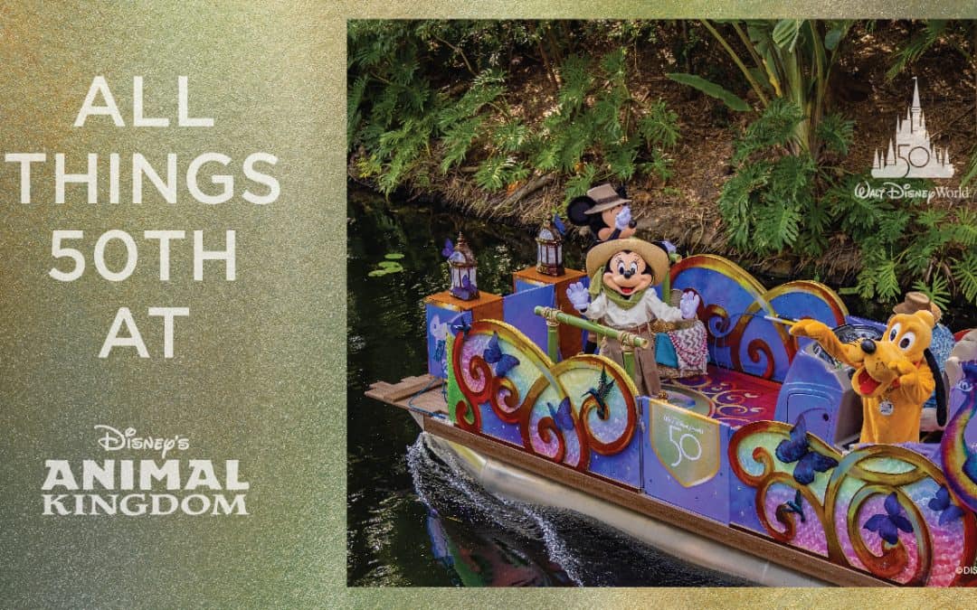 Animal Kingdom's celebration of Walt Disney World's 50th anniversary