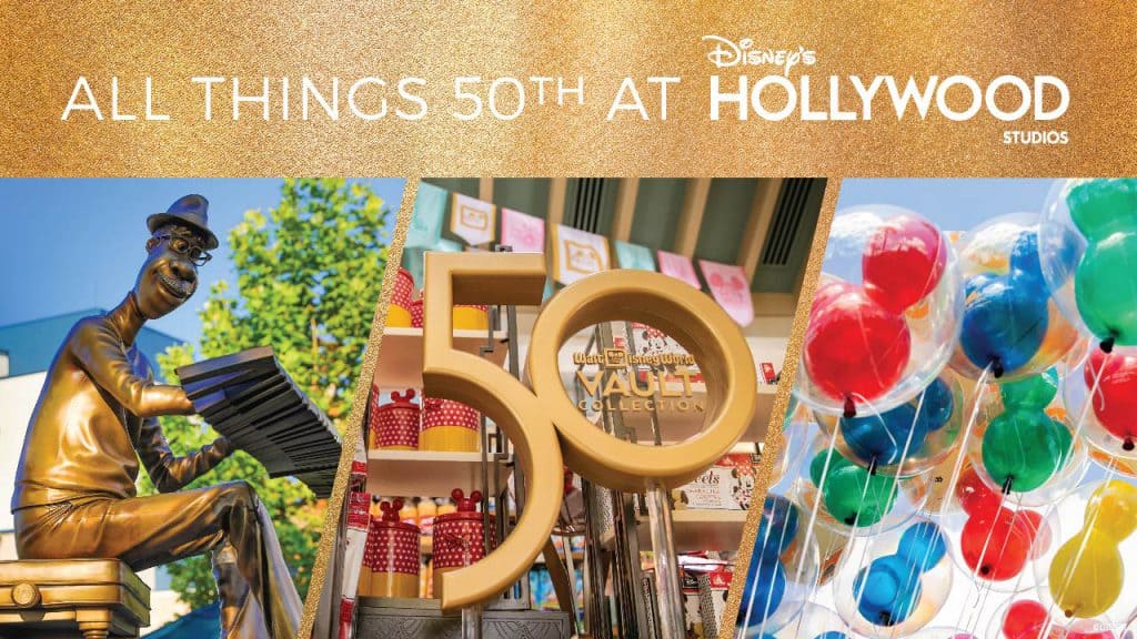 Disney’s Hollywood Studios Celebrates 50th Anniversary of Walt Disney World Resort