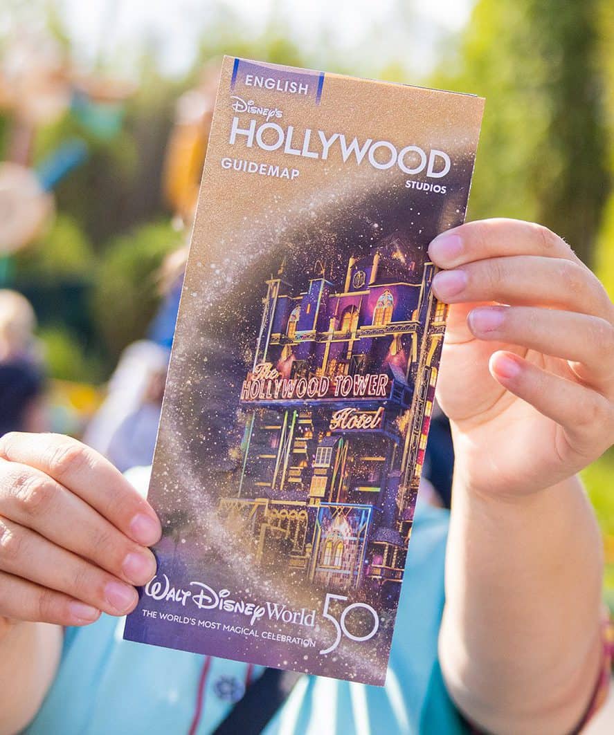Disney Hollywood Studios Park Maps