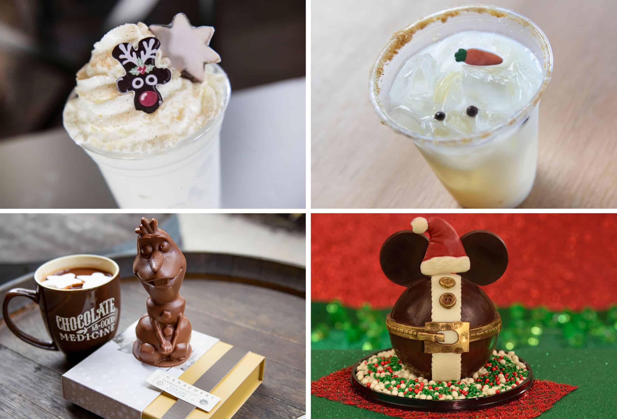 Disney Springs Holiday Desserts and Drinks