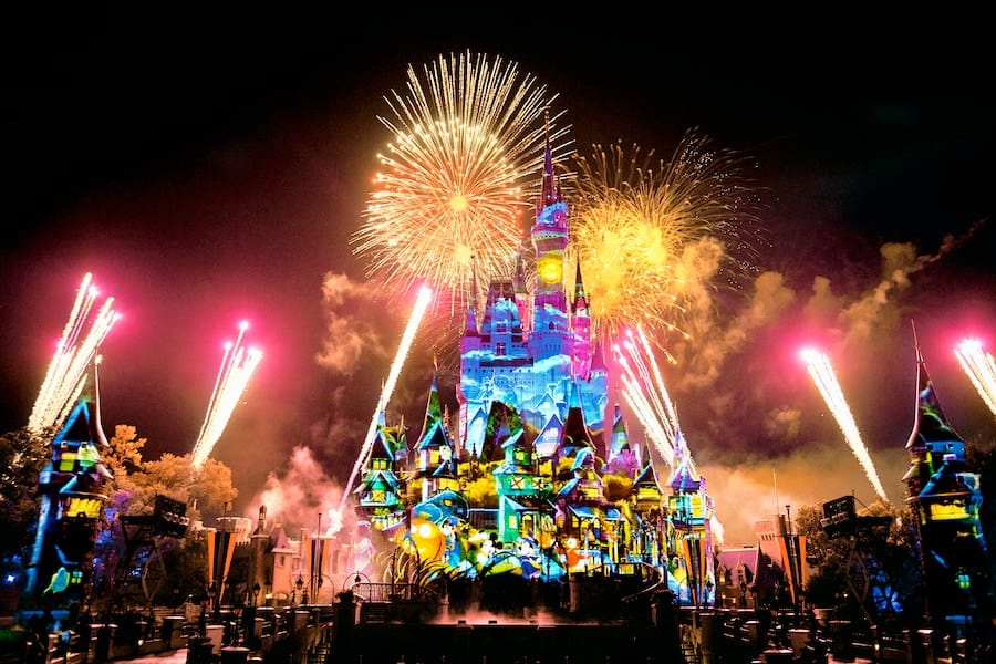 Disney Halloween Fireworks