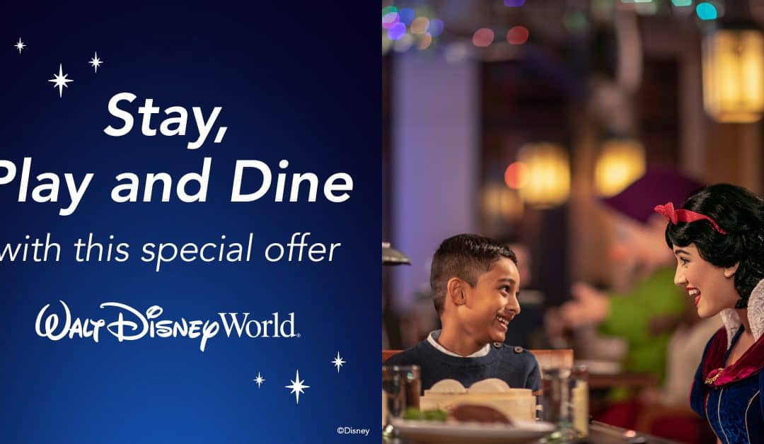PLAY, STAY, AND DINE, at Walt Disney World 