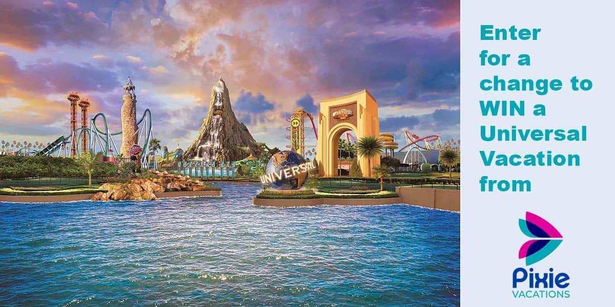 Universal Orlando Vacation Giveaway by Pixie Vacations