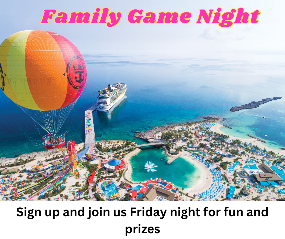 Pixie Vacations Family Game Night