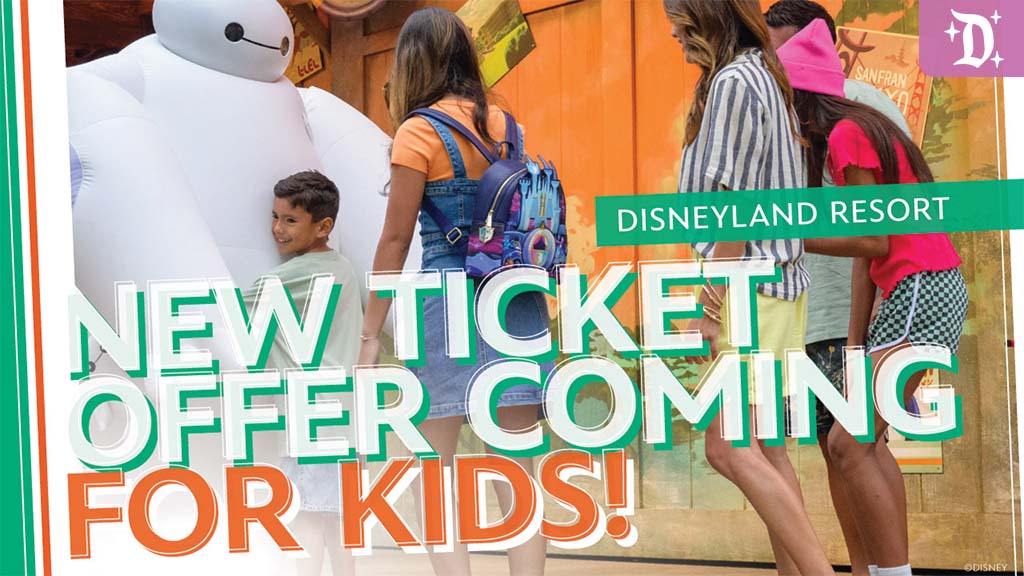 Disneyland kids free tickets