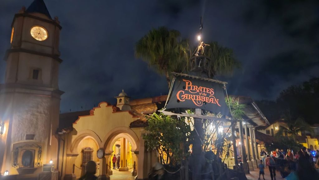 What is the best age to visit Disney World?  Pirates of the Caribbean is one of the best rides for all ages.