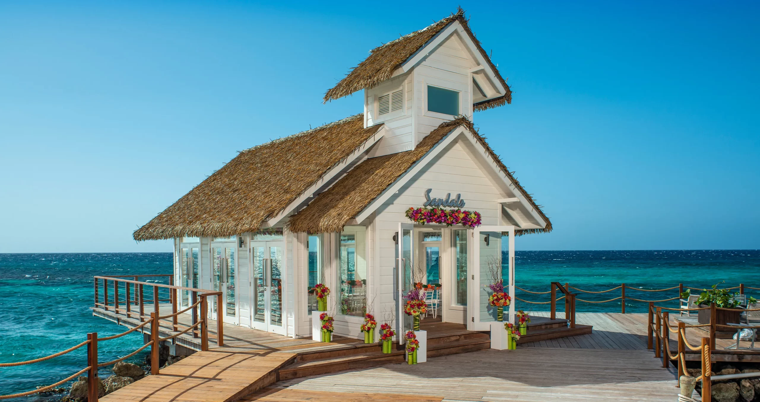 Sandals Wedding - Over teh water wedding Chapel