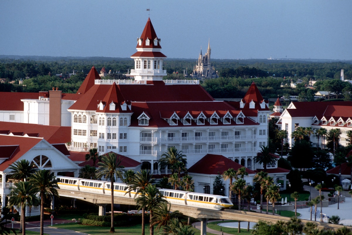 Grand Floridian is a a Disney Monorail hotel at Magic Kingdom
