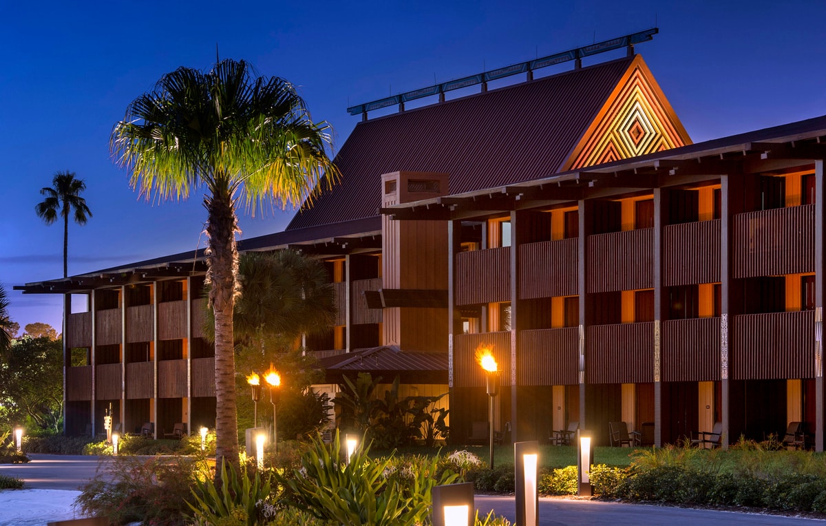 Disney Polynesian Resort building