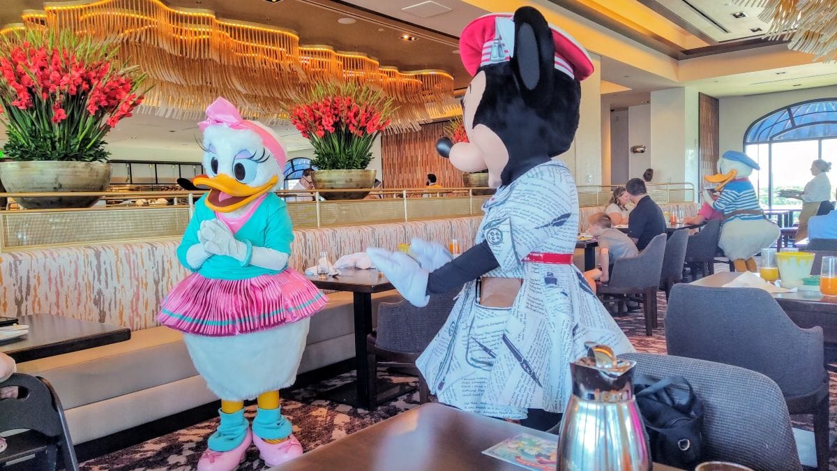 Topolino's Terrace Breakfast