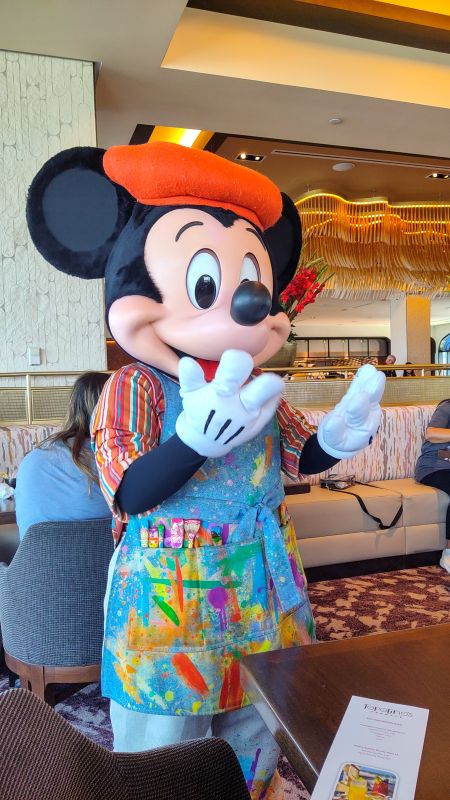 Topolino's Terrace Breakfast