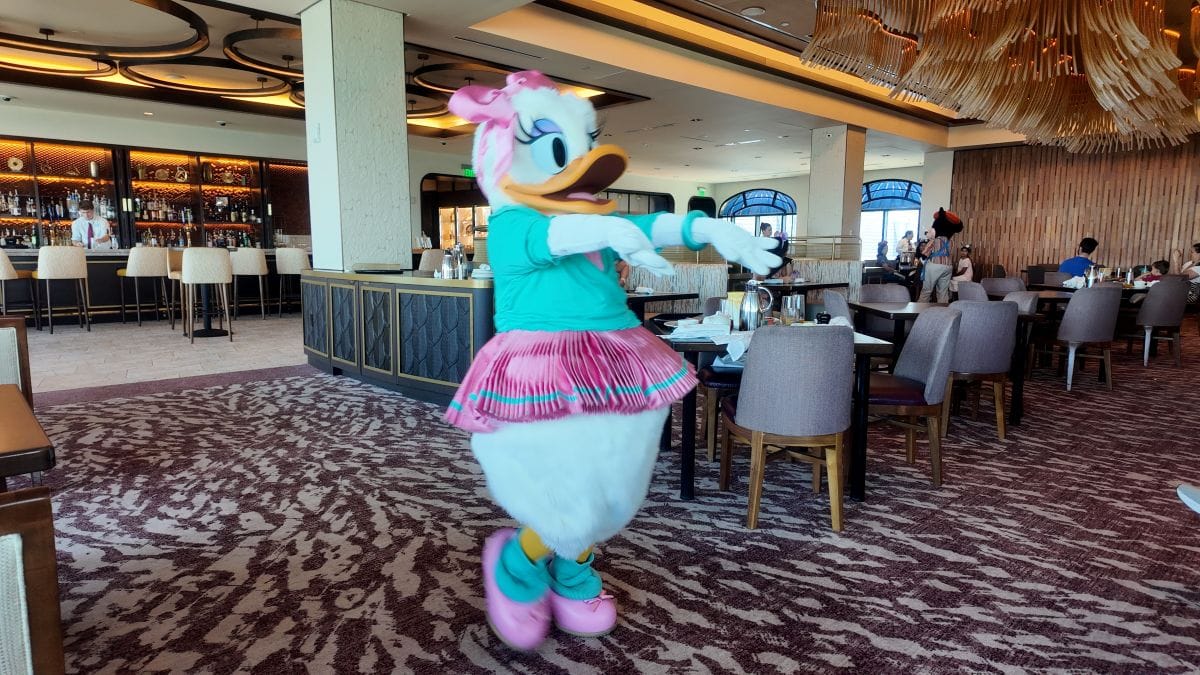 Topolino's Terrace Breakfast