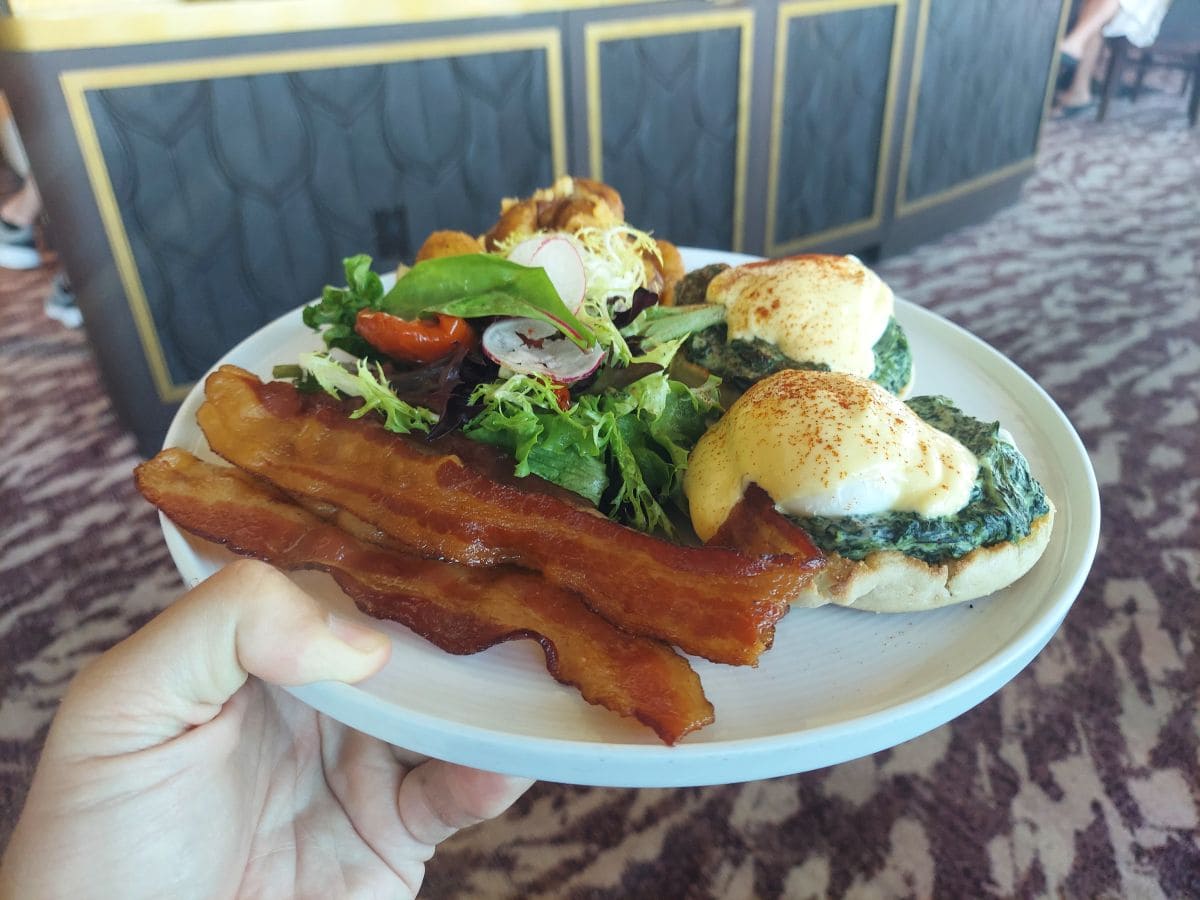 Topolino's Terrace Breakfast