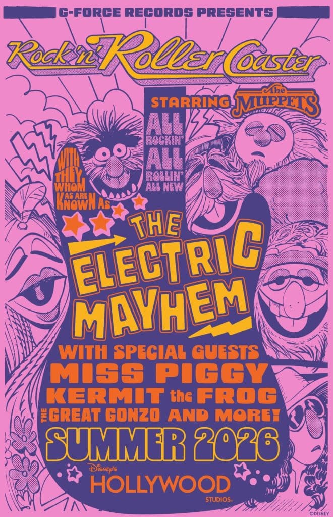 Rock N Roller Coaster Muppets artwork