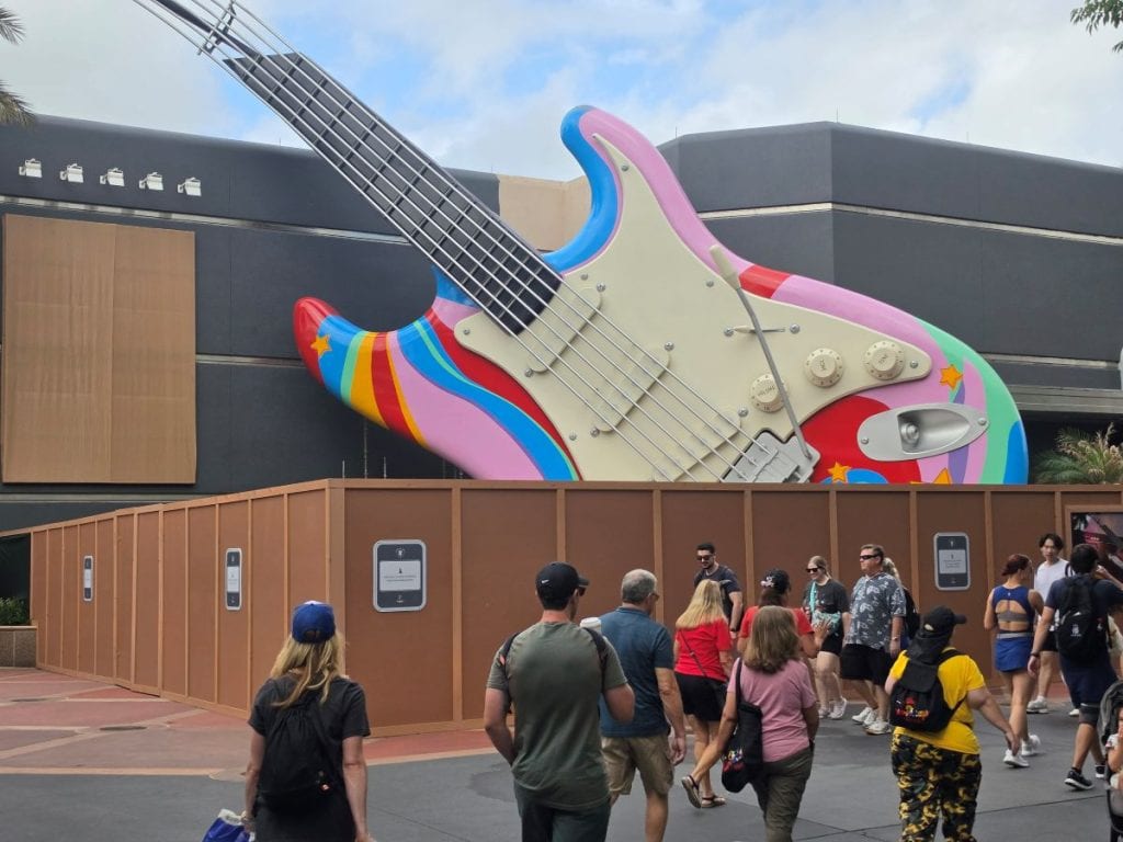 Rock N Roller Coaster Muppets guitar with new paint scheme