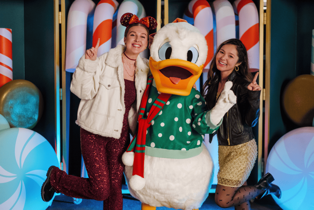 People enjoying Disney Jollywood Nights
