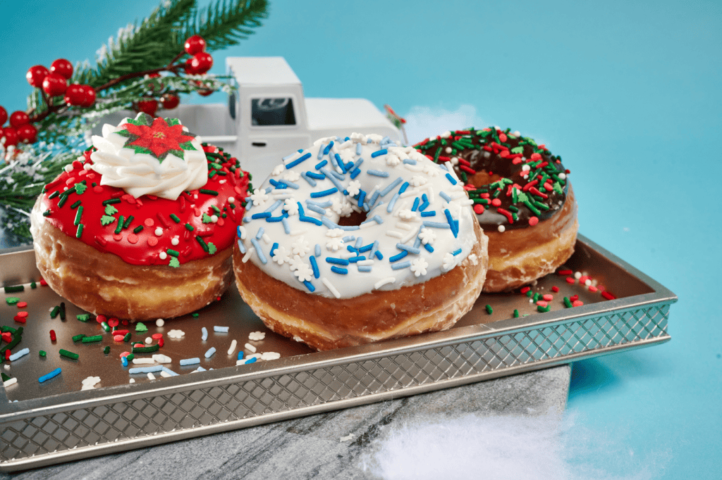 Disney World holiday food - Everglazed Holiday Donuts