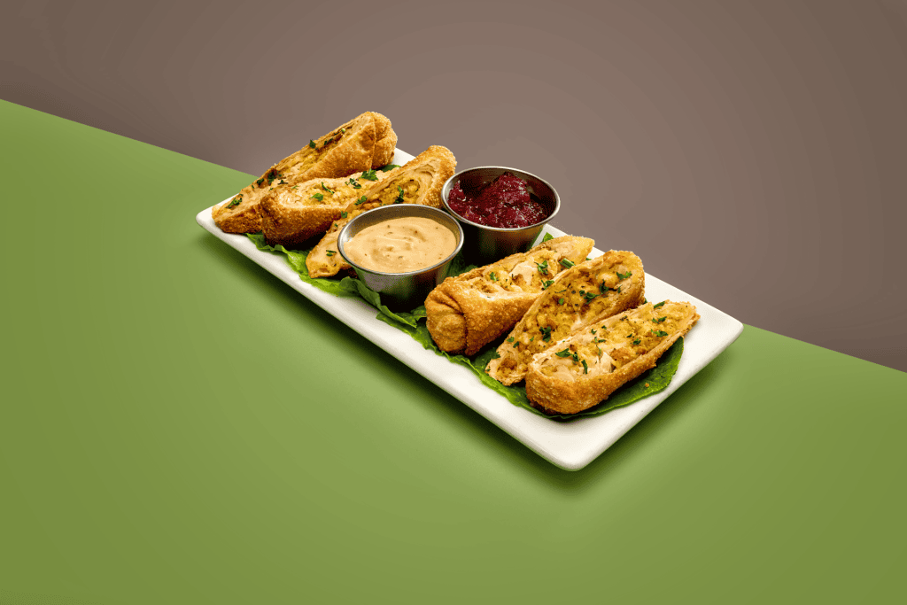 Thanksgiving Egg Roll at Splitsville Disney Springs